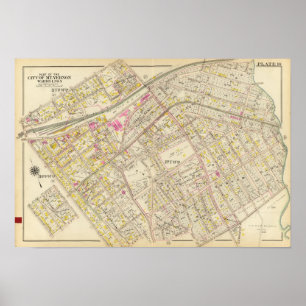 Mt Vernon wards 1, 3, 5, New York Poster