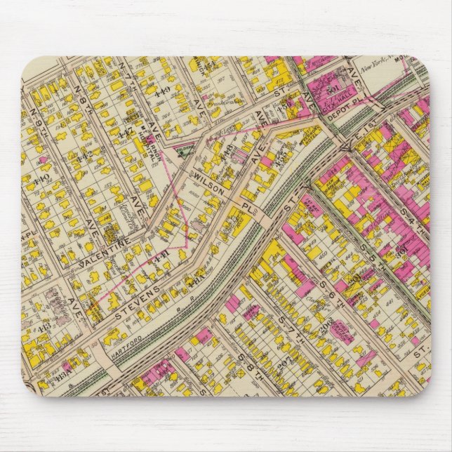 Mt Vernon wards 2-5, New York Mouse Pad (Front)