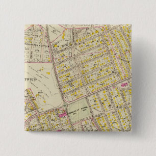 Mt Vernon wards 4-5, New York 15 Cm Square Badge