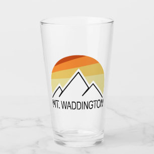 Mt. Waddington British Columbia Retro Glass