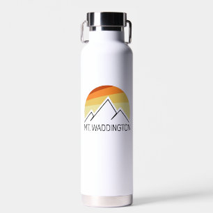 Mt. Waddington British Columbia Retro Water Bottle