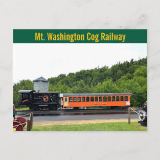Mt. Washington Cog Railway Postcard