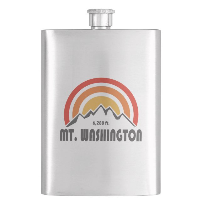 Mt. Washington Hip Flask (Front)