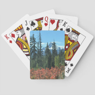 Mt. Washington in Autumn, OR Playing Cards