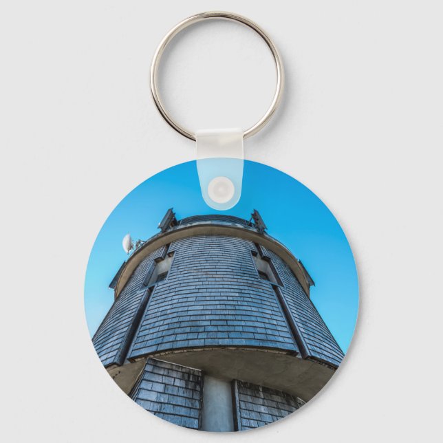 Mt. Washington Observatory Button Keychain (Front)