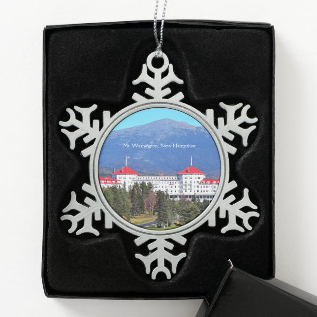 Mt. Washington Resort Pewter Ornament (Box)