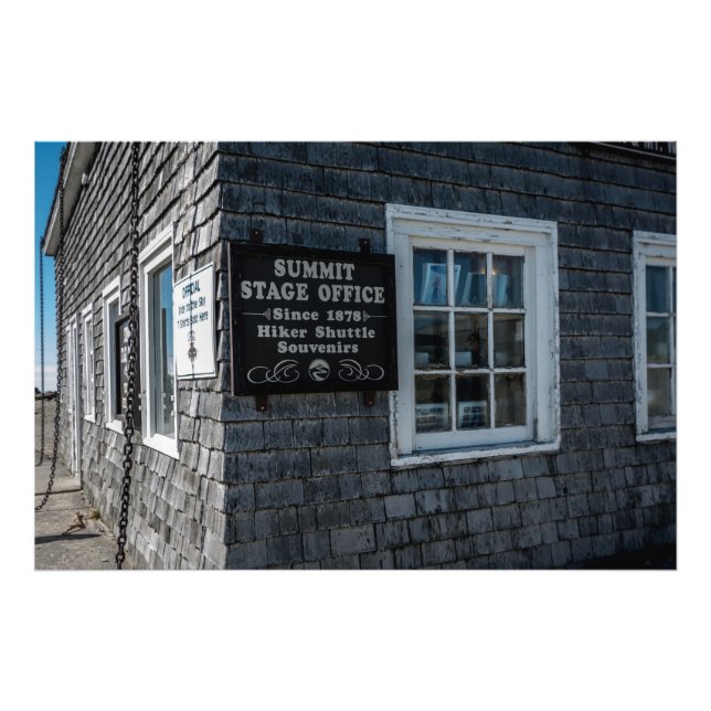 Mt. Washington Summit House Photo Print (Front)