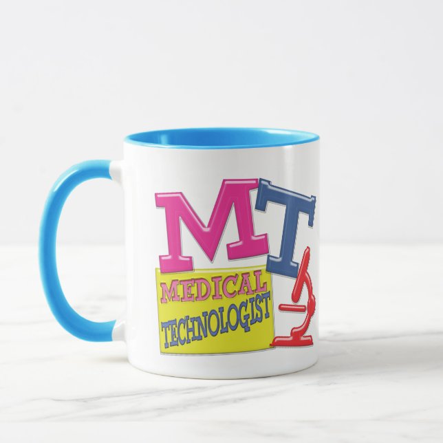 MT WHIMSICAL FUN ACRONYM LETTERS LABORATORY MUG (Left)