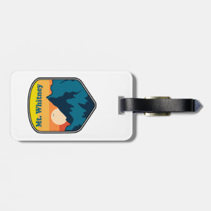 Mt. Whitney California Sunrise Luggage Tag