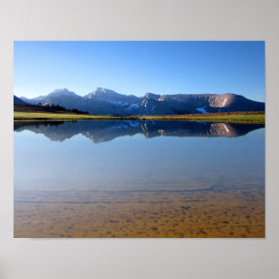 Mt Whitney from Bighorn Plateau 2- John Muir Trail Poster