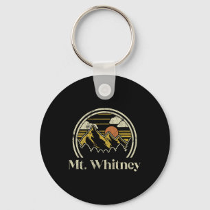 Mt. Whitney Mountains California Hiking Outdoors V Key Ring