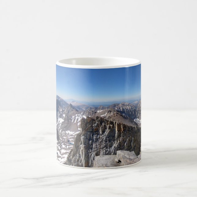 Mt Whitney Summit - John Muir Trail - Sierra Coffee Mug (Center)