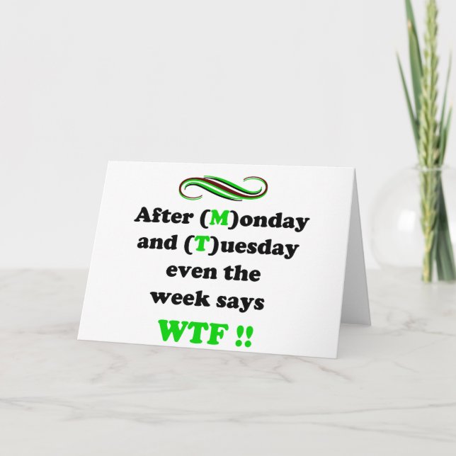 MT-WTF CARD (Front)