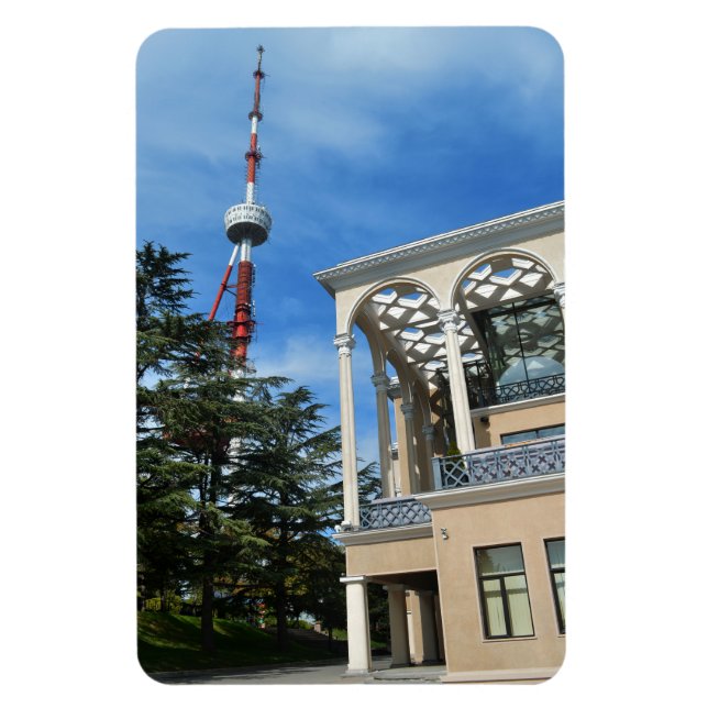 Mtatsminda park, Tbilisi. Georgia Magnet (Vertical)