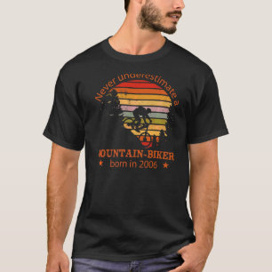 Mtb Bicycles Vintage 2006 Birthday Cycling Mountai T-Shirt