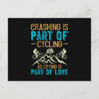 MTB - Crashing Is Part Of Cycling