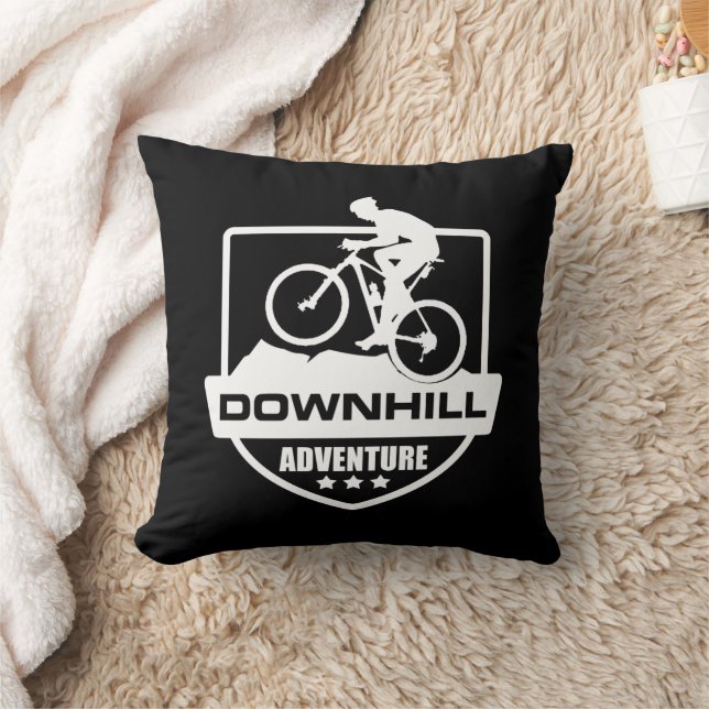 Mtb Downhill Mountain Biking Cushion (Blanket)