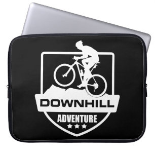 Mtb Downhill Mountain Biking Laptop Sleeve
