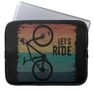 MTB Downhill - Vintage Mountain Biking Laptop Sleeve
