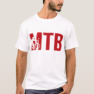MTB for Cycling Downhill and Mountain Bike Fans T-Shirt