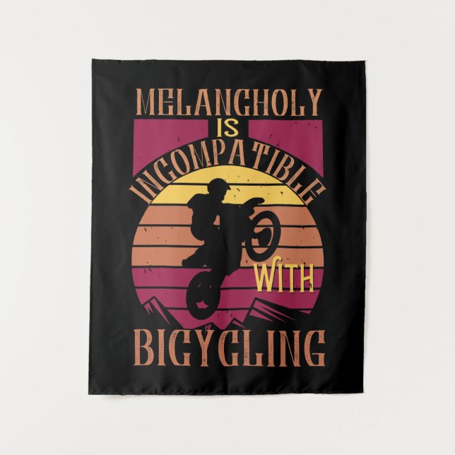 MTB - Melancholy Is Incompatible Tapestry (Front)