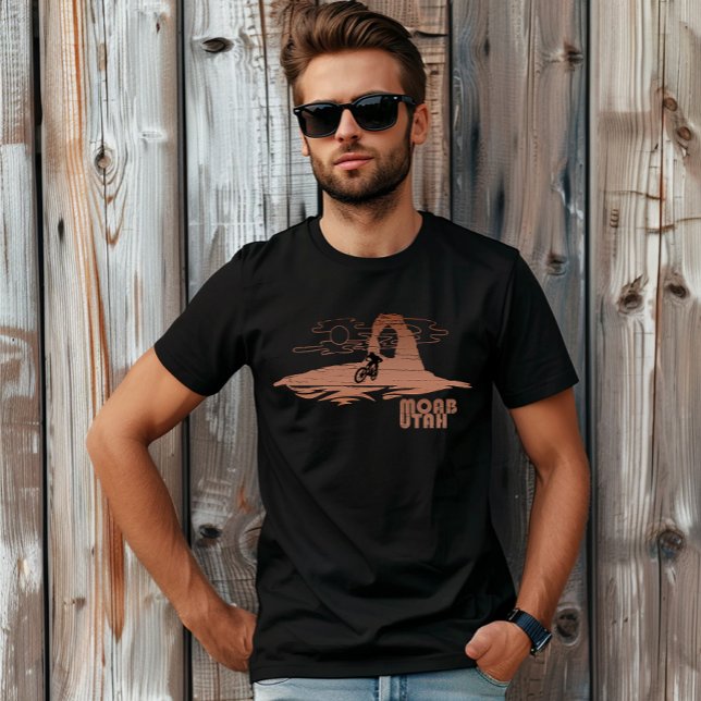 Mtb Moab - Utah Mountain biking T-Shirt (Creator Uploaded)