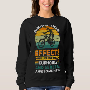 Mtb Mountain Bike Cycling Bmx Effects Sweatshirt