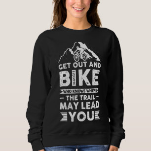 Mtb Mountain Bike Cycling Bmx Trail Sweatshirt