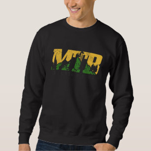 MTB Mountain Bike Downhill Biking Vintage Mountain Sweatshirt