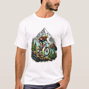 MTB Mountain Bike Extreme Sport Player Adventure O T-Shirt