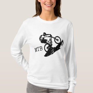 MTB MOUNTAIN BIKE GIFT DOWNHILL BMX CYCLING RETRO T-Shirt