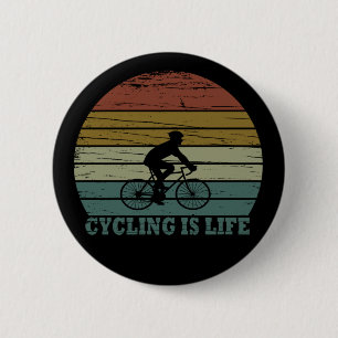 Mtb Mountain Biking Funny Cycling 6 Cm Round Badge