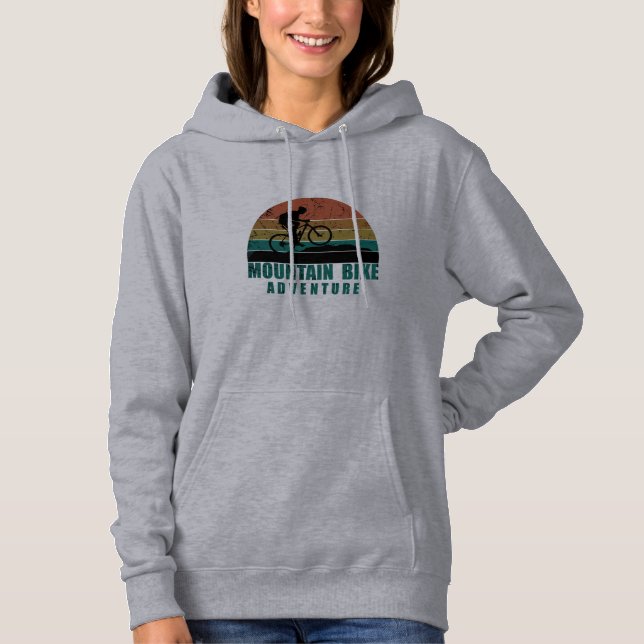 Mtb mountainbike adventure hoodie (Front)