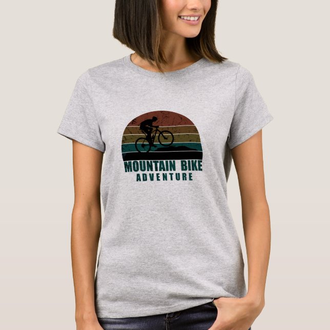 Mtb mountainbike adventure T-Shirt (Front)