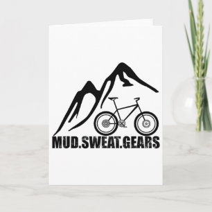 Mtb Shirt Mountain Bike Tee Bicycle Biking Biker G Card