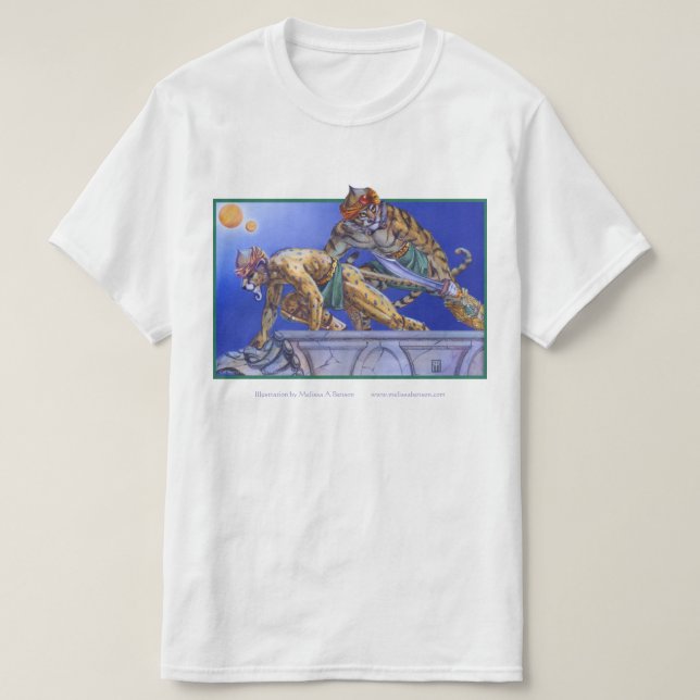 MtG Cat Warriors T-Shirt (Design Front)