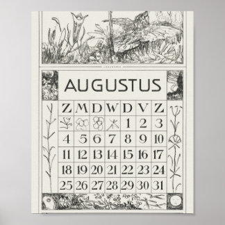 Mtheo van hoytema - kalender - herons art - accord poster