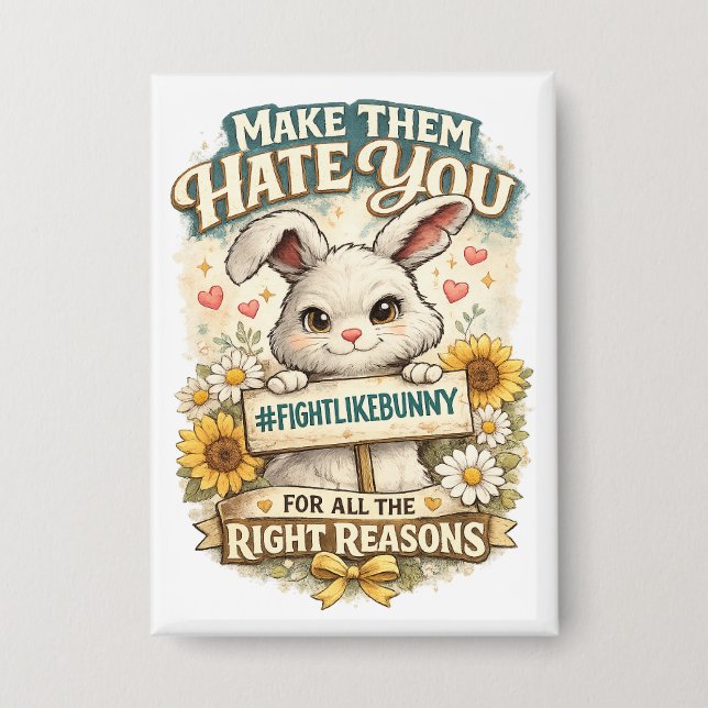 MTHY Sunflower Button (Front)