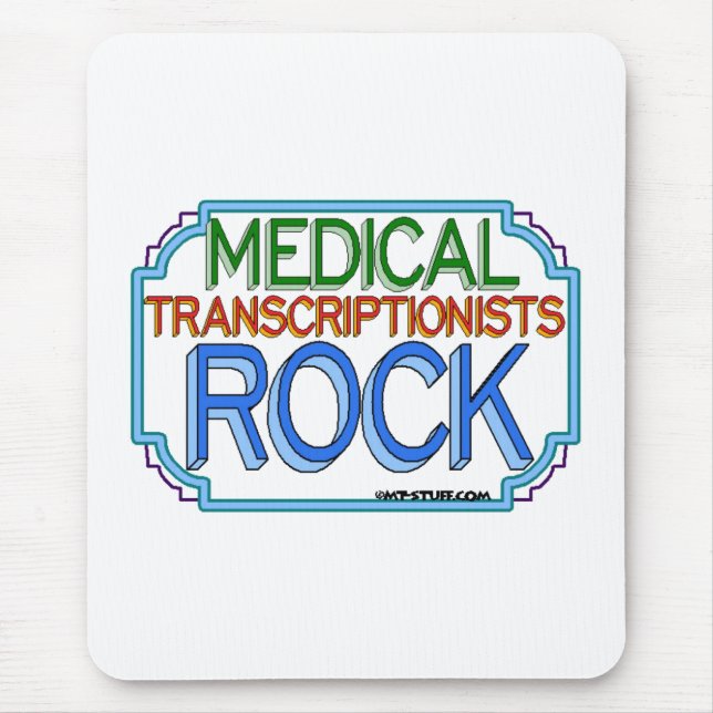 MTs Rock Mouse Pad (Front)