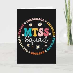 Mtss Squad - Teacher Life School Counselor Counsel Card