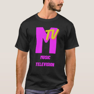 MTV Logo Fluorescent Colours t-shirt