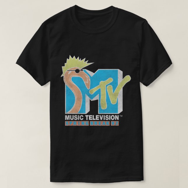 Mtv Spring Break 92' Classic Shirts.png T-Shirt (Design Front)