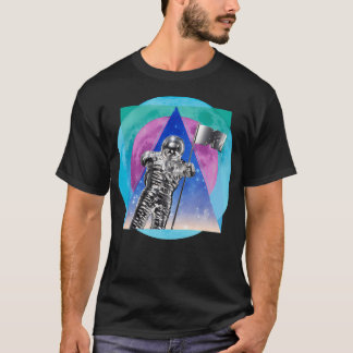 Mtv Vintage Neon Pop Moonman Vma Awards Logo T-Shirt