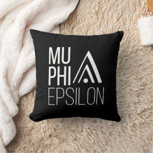 Mu Phi Epsilon Logo Cushion