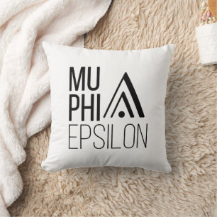 Mu Phi Epsilon Logo Cushion