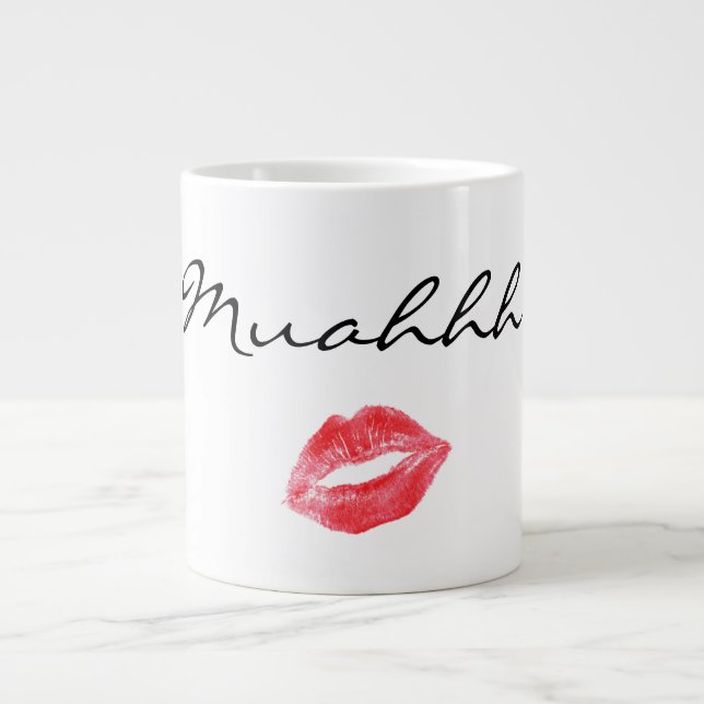 Muah kiss mug (Front)