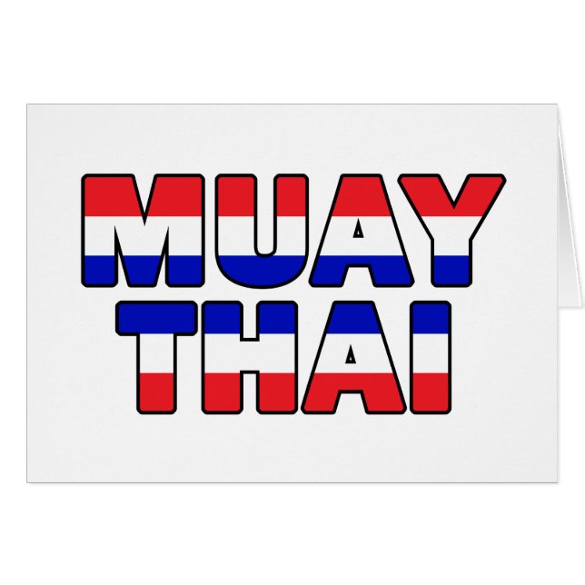 Muay Thai (Front Horizontal)
