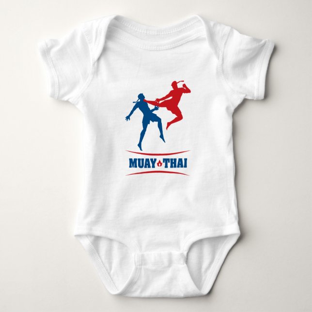 Muay Thai Baby Bodysuit (Front)
