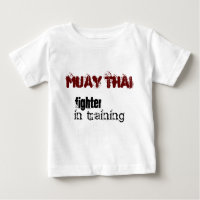 Muay Thai baby - fighter in training