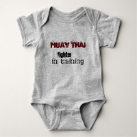 Muay Thai baby - in training